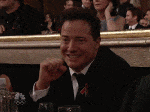 brendan fraser drunk clap